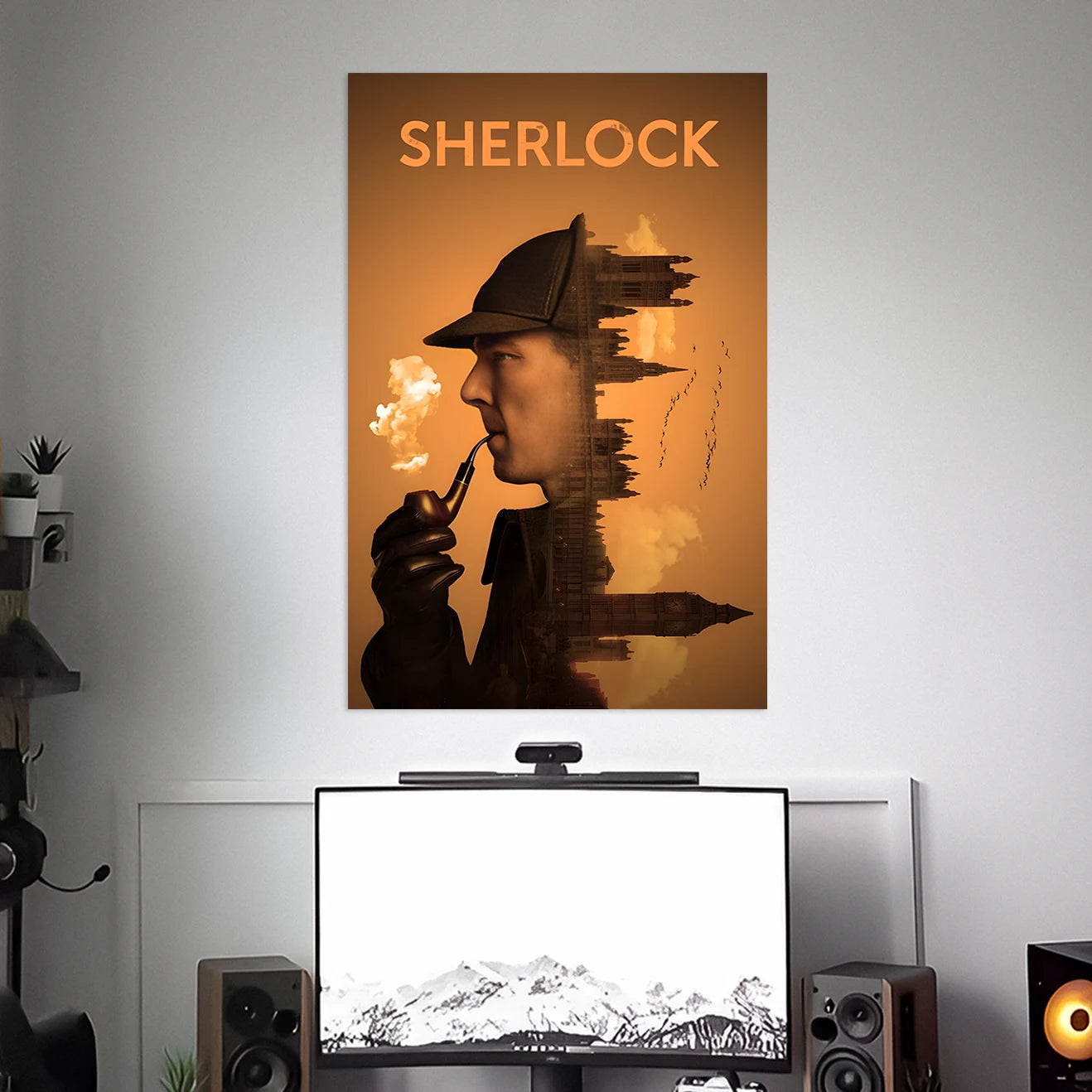 SHERLOCK HOMES POSTER - 2 | WEB SERIES POSTERS BLUMUN