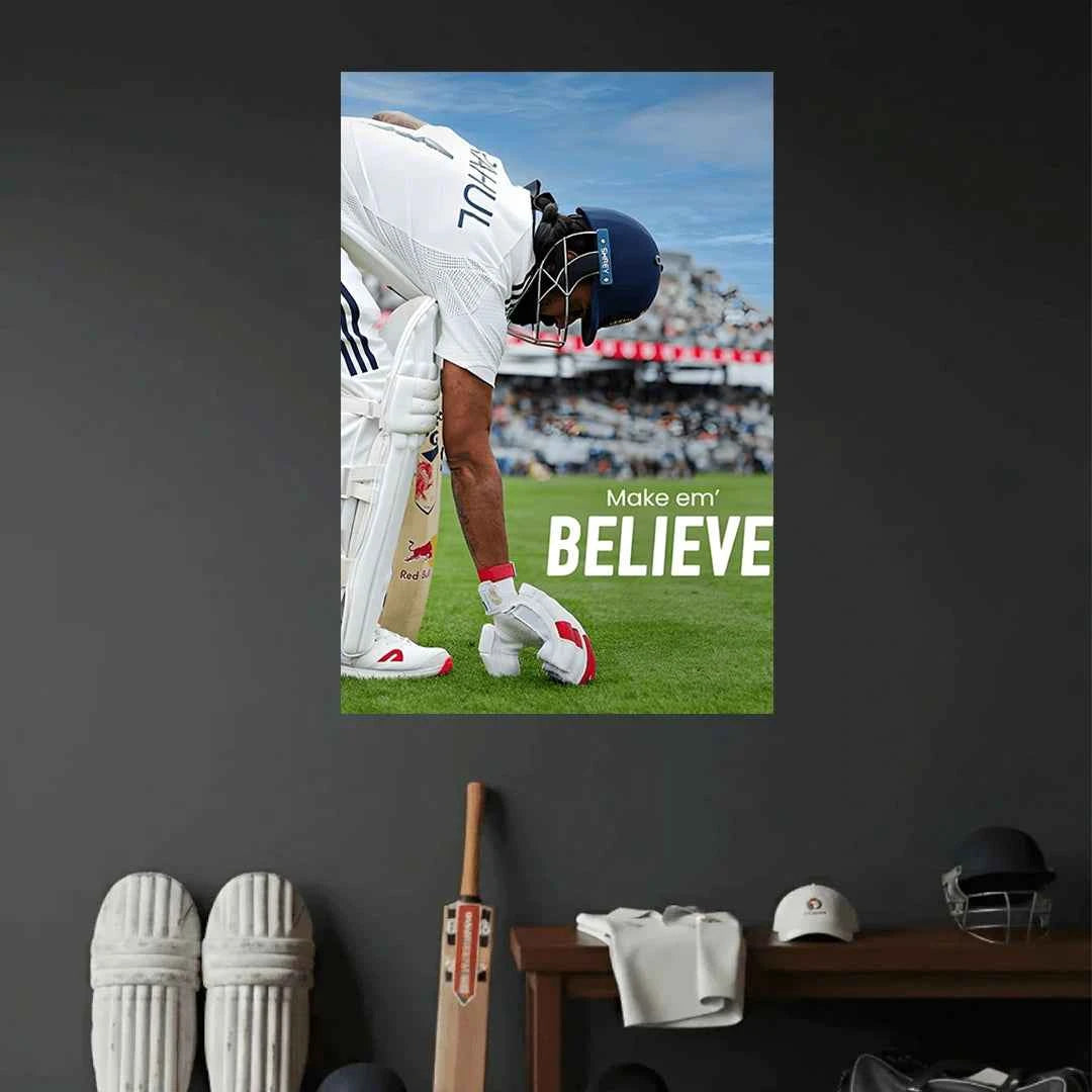 KL RAHUL POSTER - 20 | CRICKET POSTERS