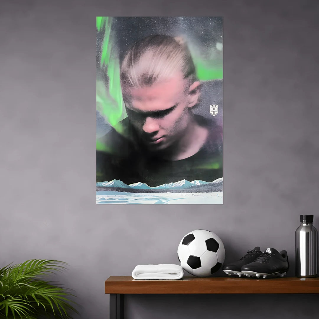 ERLING HAALAND POSTER | FOOTBALL POSTERS - 11 | BLUMUN