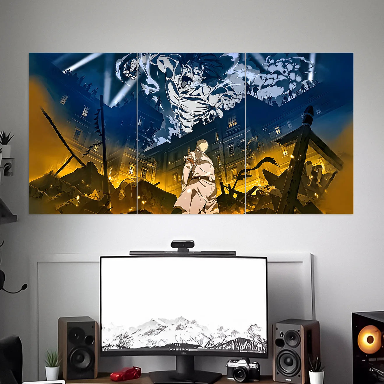 ATTACK ON TITAN POSTERS - 6 | ANIME POSTERS | 3 PIECE SET BLUMUN