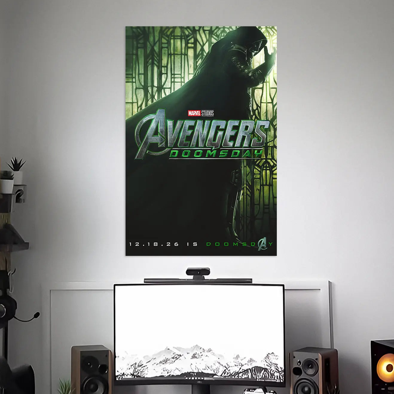 DR. DOOM POSTER - 5 | AVENGERS DOOMSDAY POSTERS | MARVEL POSTERS BLUMUN