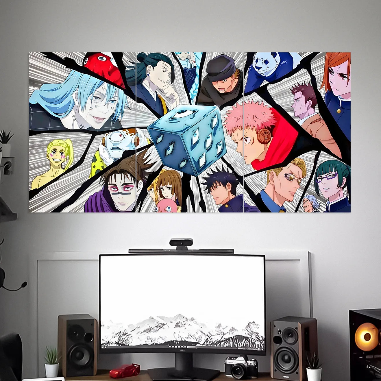 JUJUTSU KISEN POSTERS - 8 | ANIME POSTERS | 3 PIECE SET BLUMUN