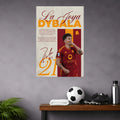 PAULO DYBALA POSTER - 1 | FOOTBALL POSTERS BLUMUN
