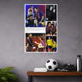 ZLATAN AND MESSI  POSTER - 1 | FOOTBALL POSTERS