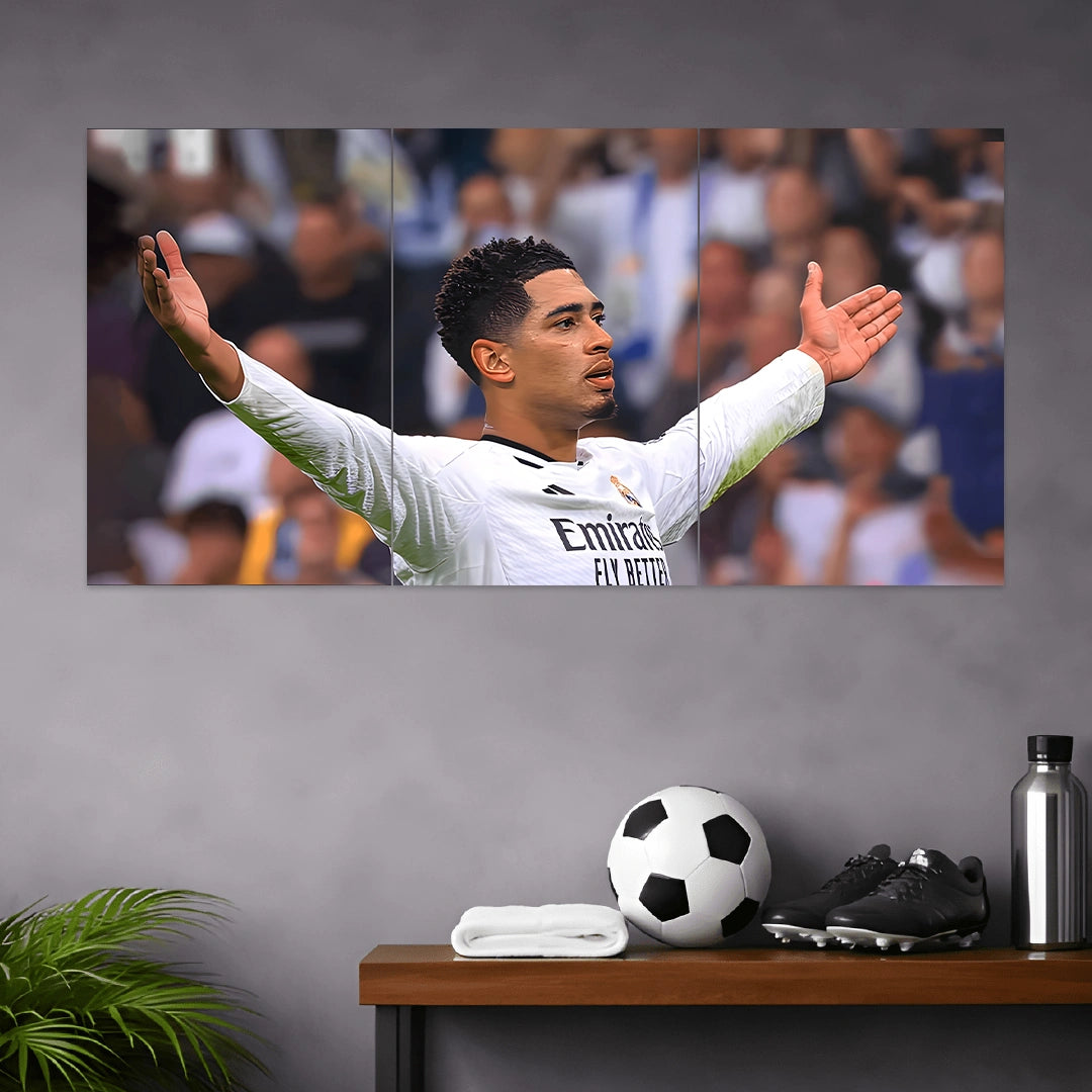 JUDE BELLINGHAM POSTER - 1 | FOOTBALL POSTERS | 3 PIECE SET
