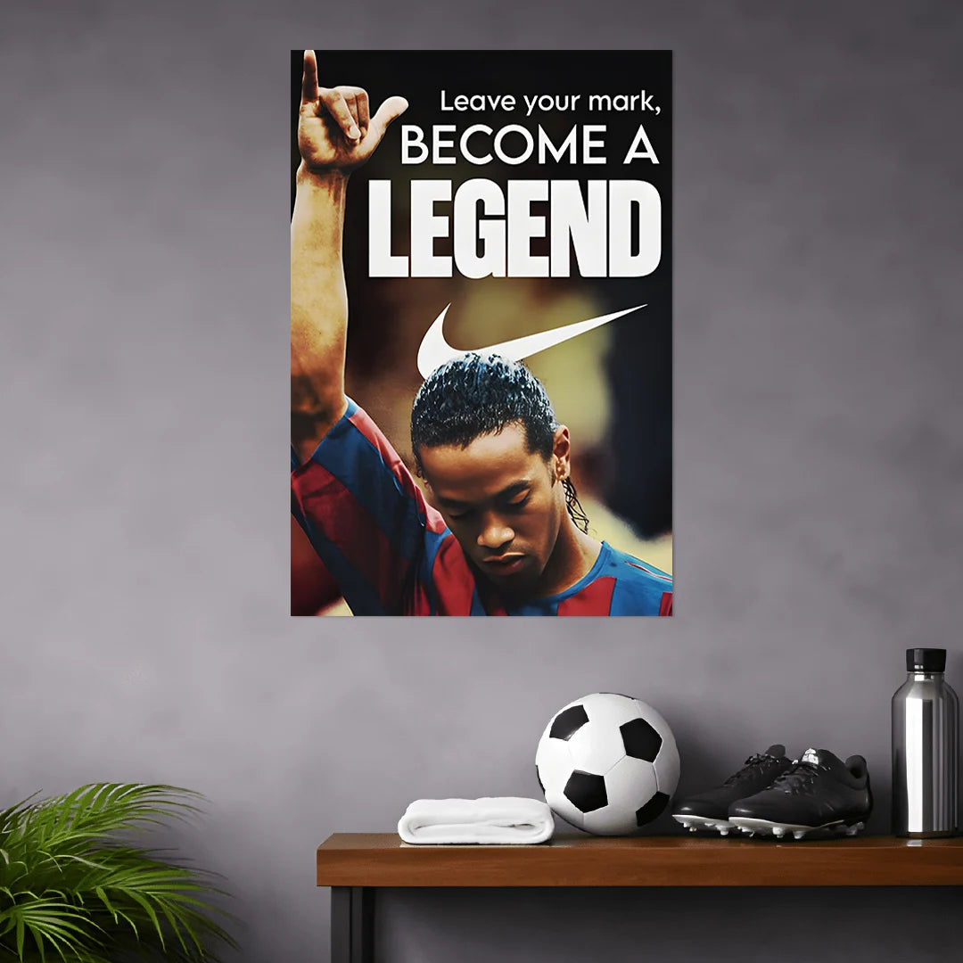 RONALDINHO GAUCHO POSTER - 3 | FOOTBALL POSTERS BLUMUN