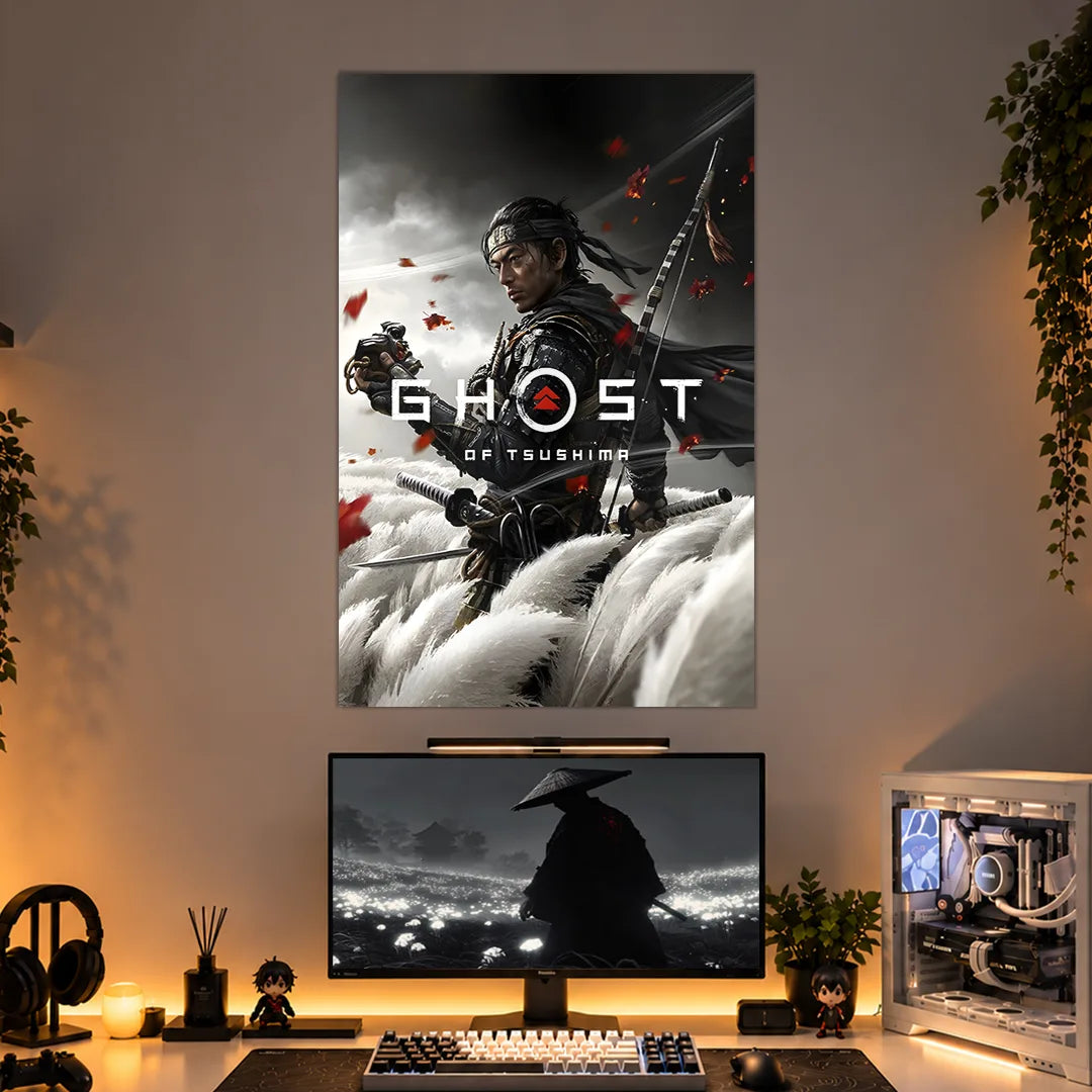 GHOST OF TSUSHIMA POSTER - 1 | GAMING ROOM POSTERS BLUMUN