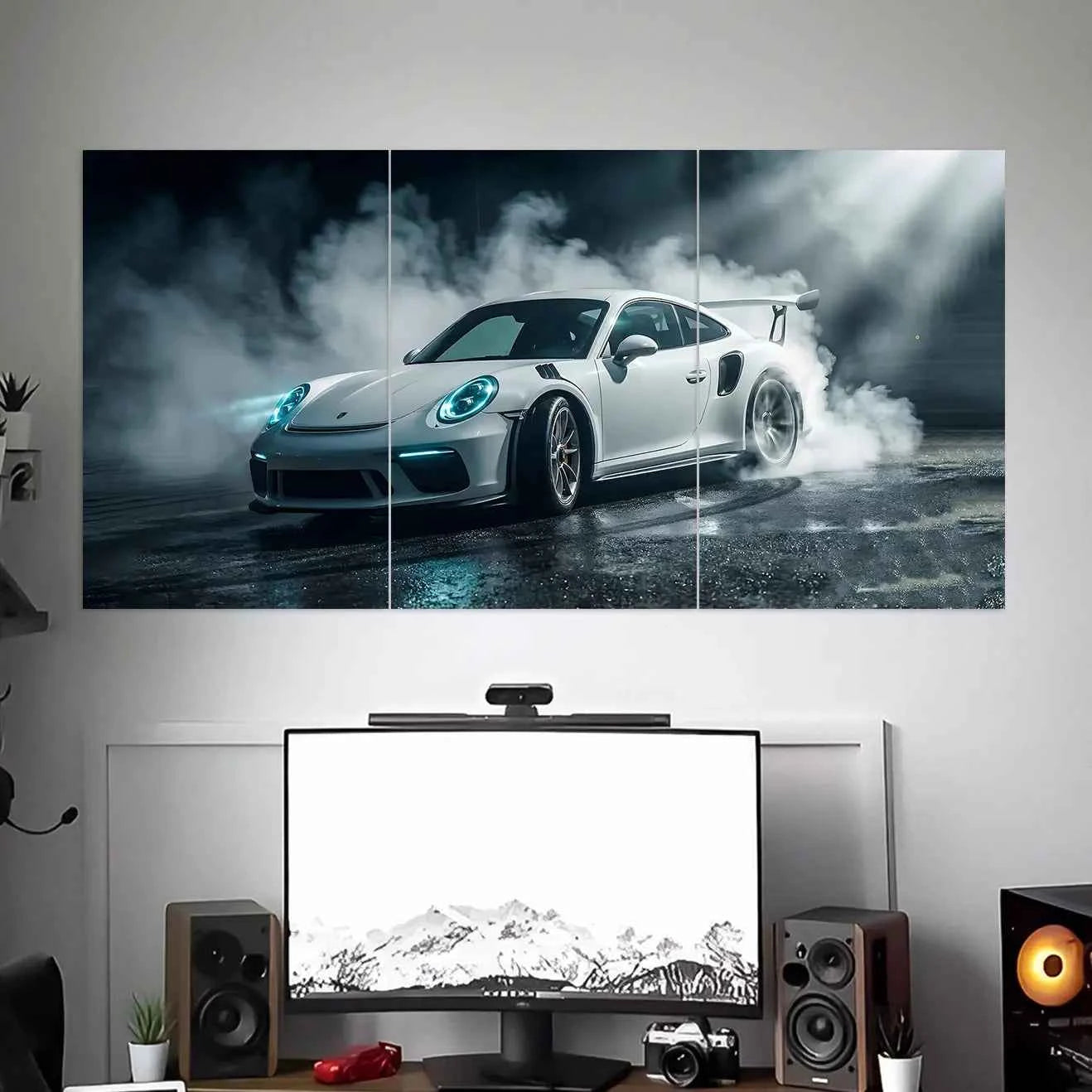 PORSCHE 911 POSTER | CAR POSTERS | 3 PIECE SET