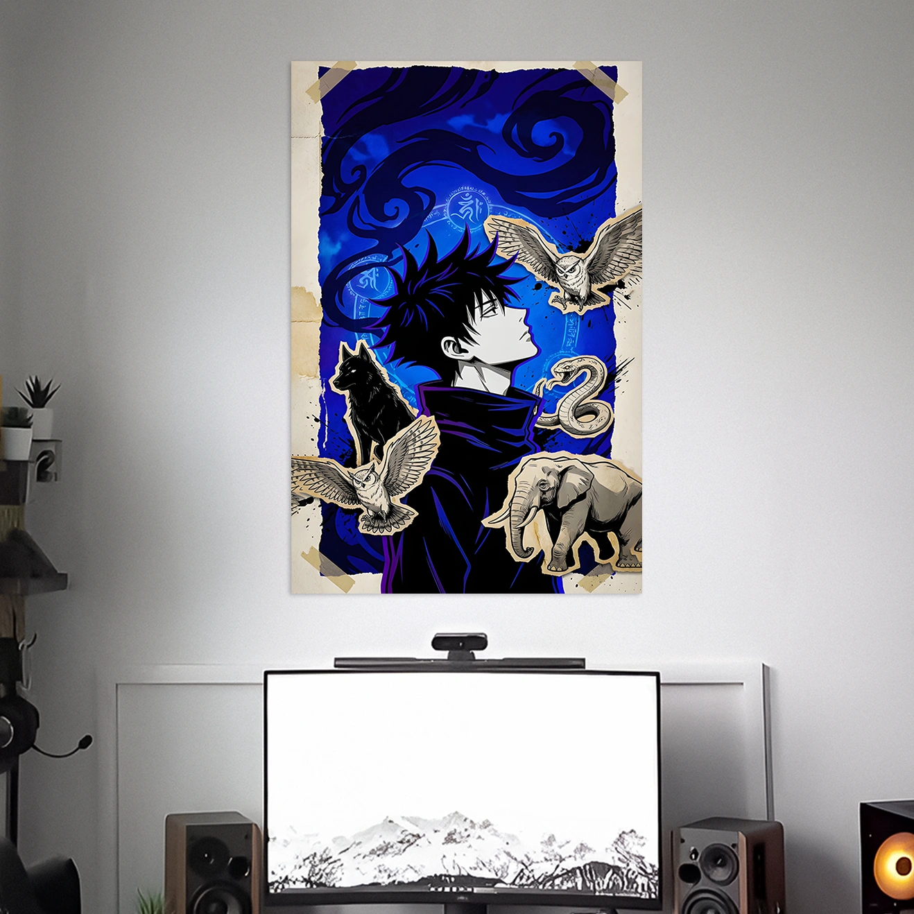 MEGUMI FUSHIGURO POSTER - 1 | JUJUTSU KAISEN POSTERS | ANIME POSTERS
