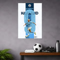 ERLING HAALAND POSTER | FOOTBALL POSTERS - 3 | BLUMUN