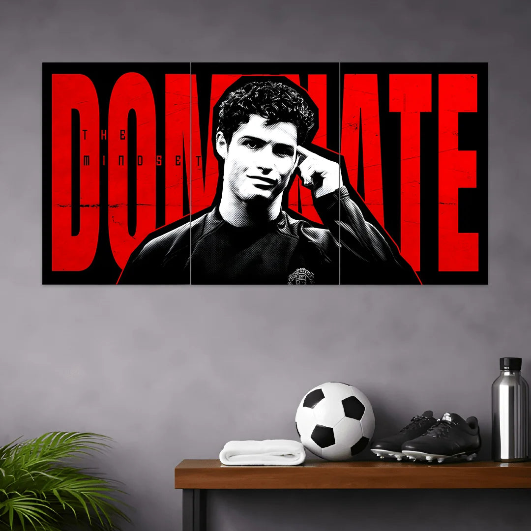 RONALDO POSTER - 17 | FOOTBALL POSTERS | 3 PIECE SET BLUMUN