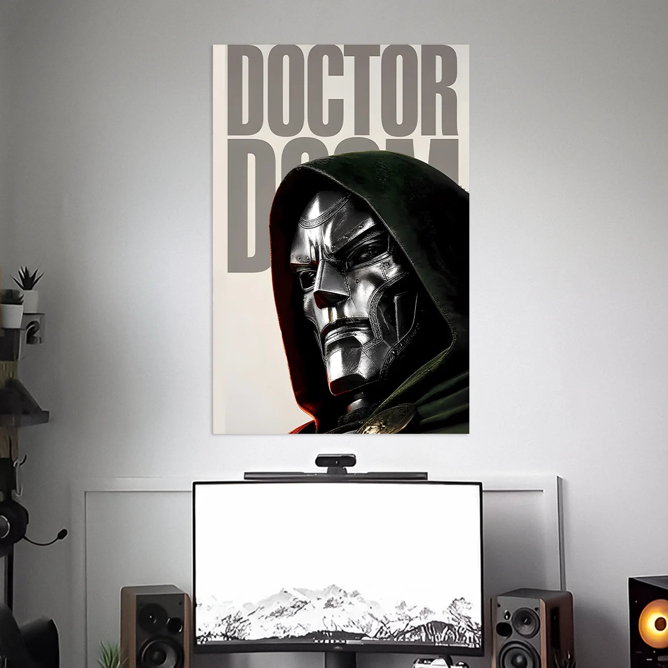 DR. DOOM POSTER - 4 | AVENGERS DOOMSDAY POSTERS | MARVEL POSTERS BLUMUN