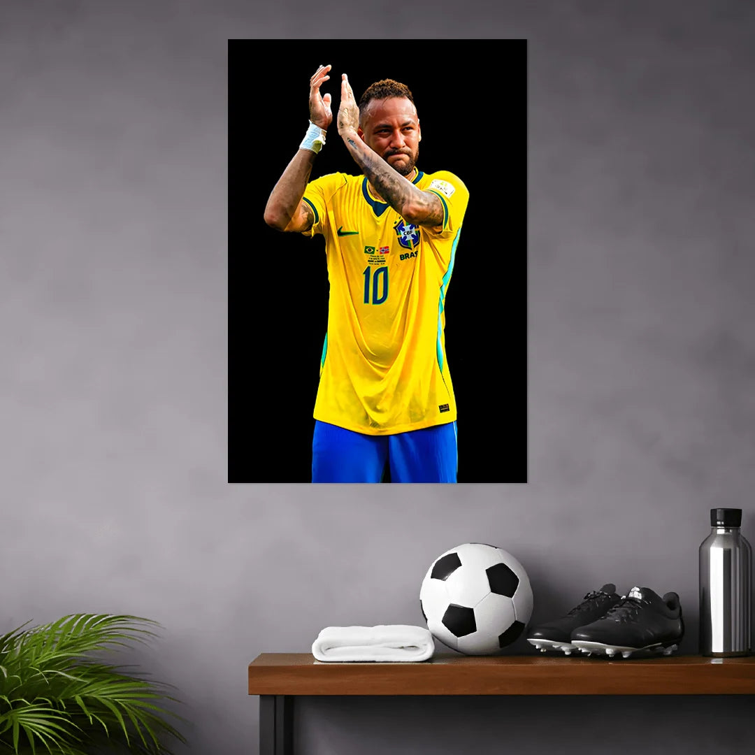 NEYMAR JR. POSTER - 16 | FOOTBALL POSTERS BLUMUN