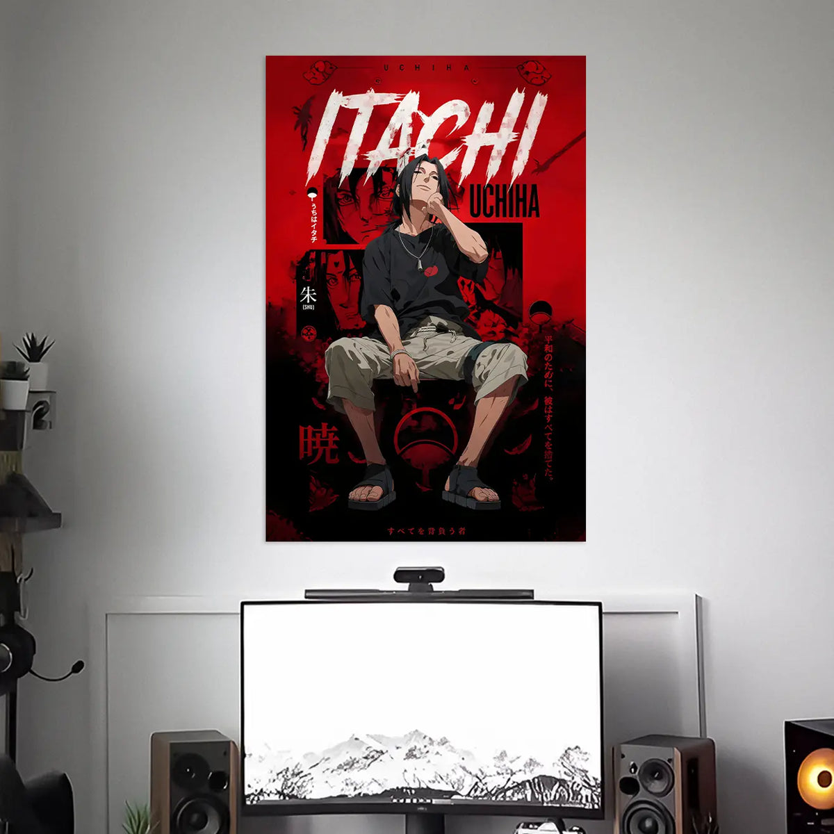 ITACHI UCHIHA POSTER - 3 | NARUTO POSTERS | ANIME POSTERS BLUMUN