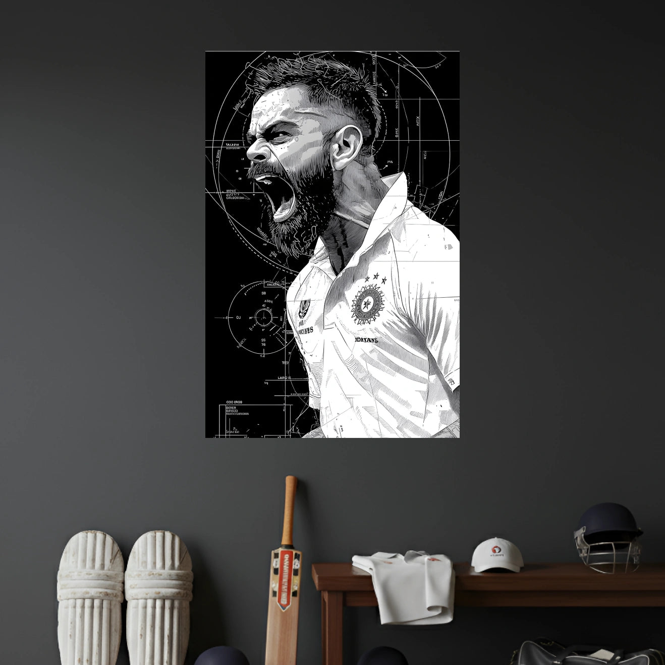 VIRAT KOHLI POSTERS - 6 | CRICKET POSTERS