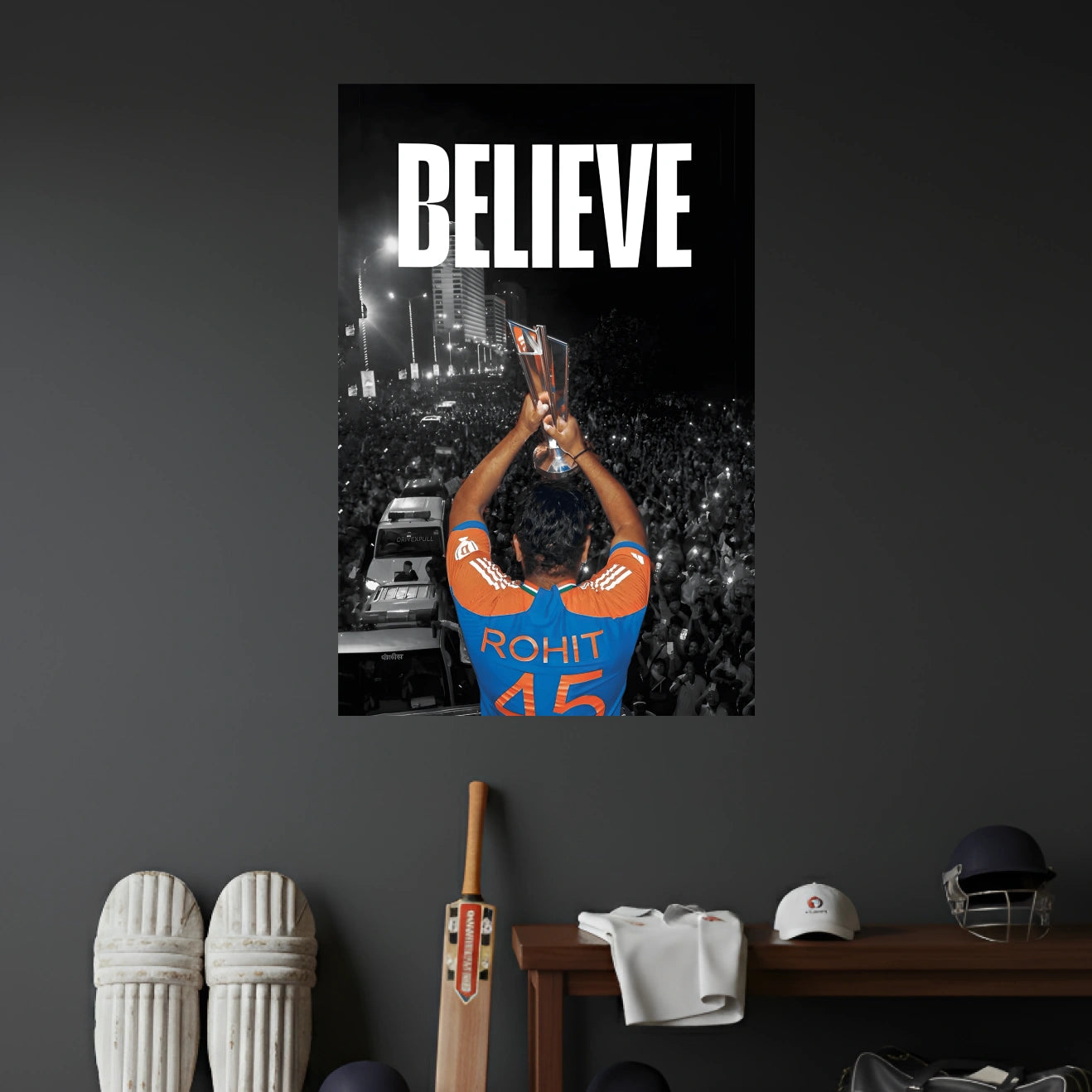 ROHIT SHARMA POSTERS  - 4 | CRICKET POSTERS