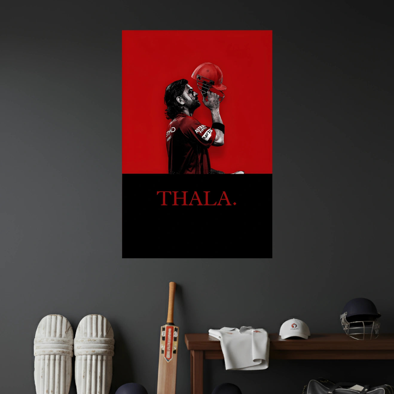 MS DHONI POSTER - 2 | THALA POSTER | CRICKET POSTERS