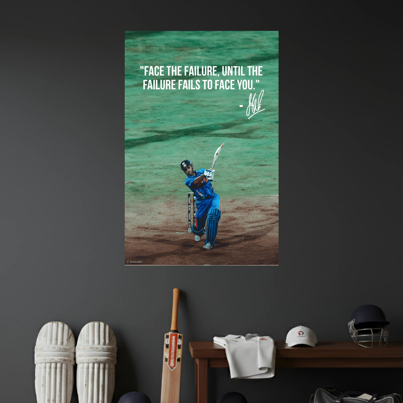 MS DHONI POSTERS - 5 | CRICKET POSTERS