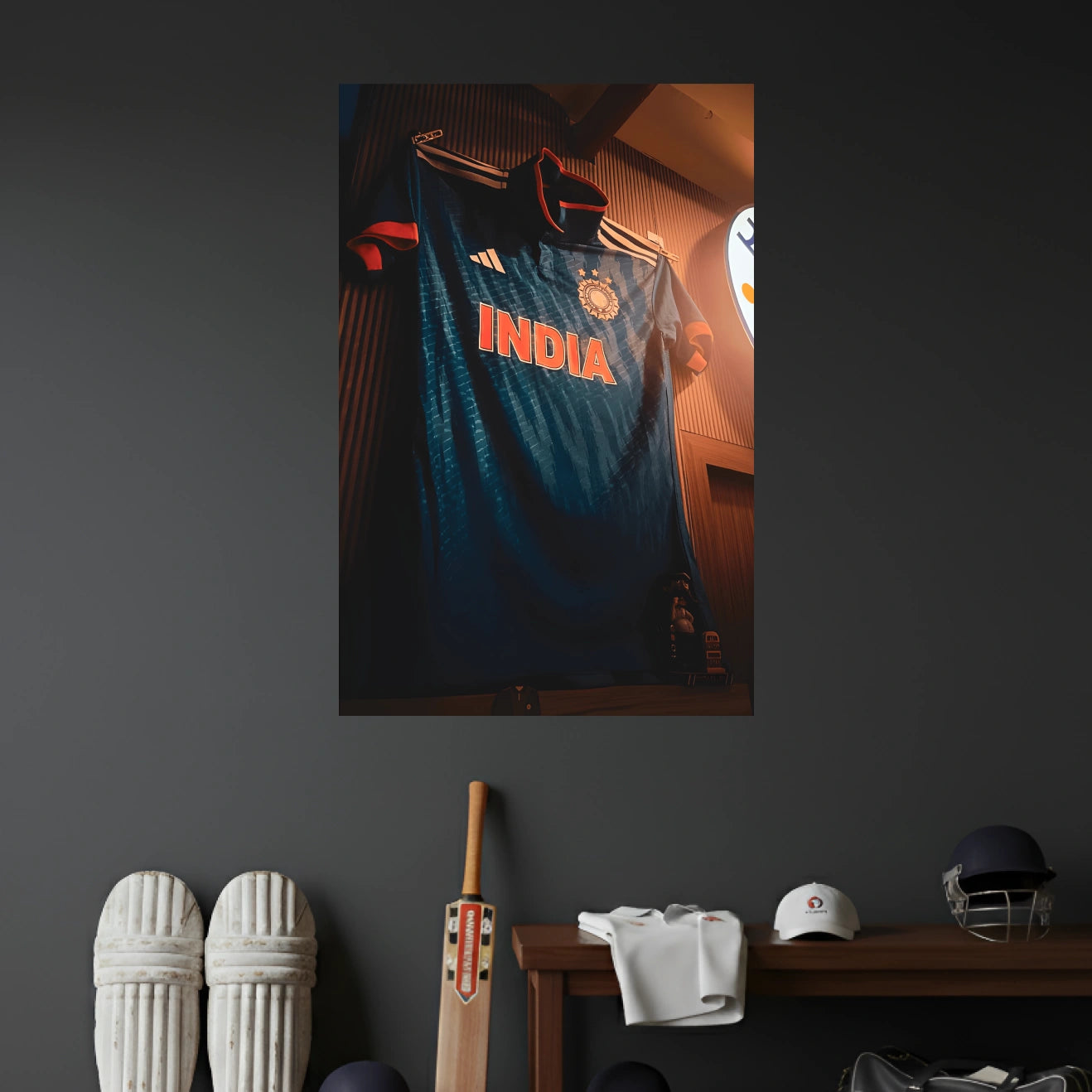 CRICKET JERSEY POSTERS | INDIAN CRICKET TEAM POSTERS | CRICKET POSTERS