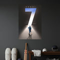 MS DHONI POSTER - 3  | CRICKET POSTERS