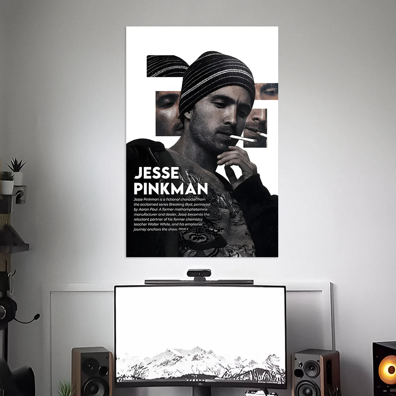 JESSE PINKMAN POSTER - 2 | BREAKING BAD POSTERS | WEB SERIES POSTERS BLUMUN