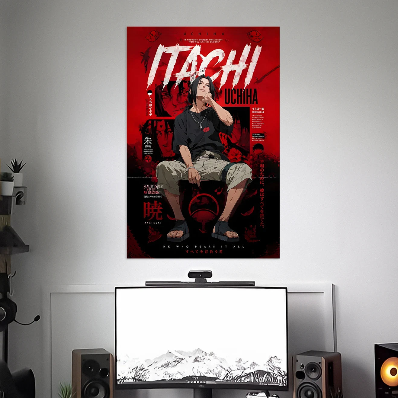 ITACHI UCHIHA POSTER - 3 | NARUTO POSTERS | ANIME POSTERS