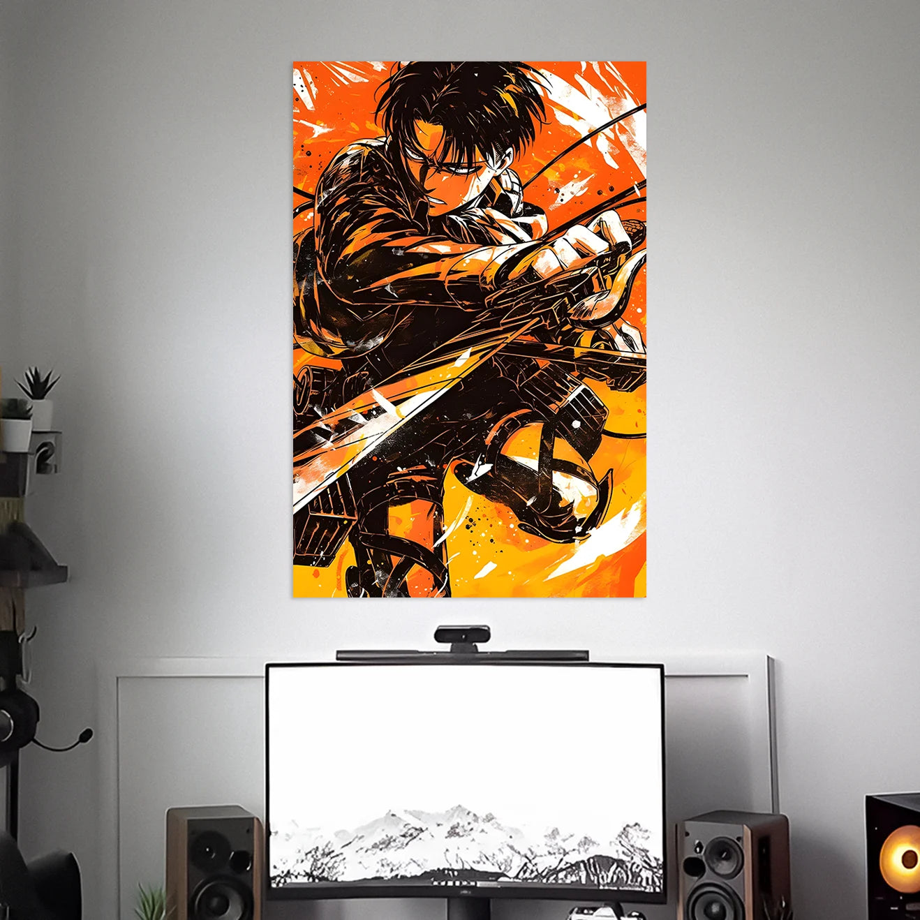 LEVI POSTER - 6 | ATTACK ON TITAN POSTER | ANIME POSTERS BLUMUN