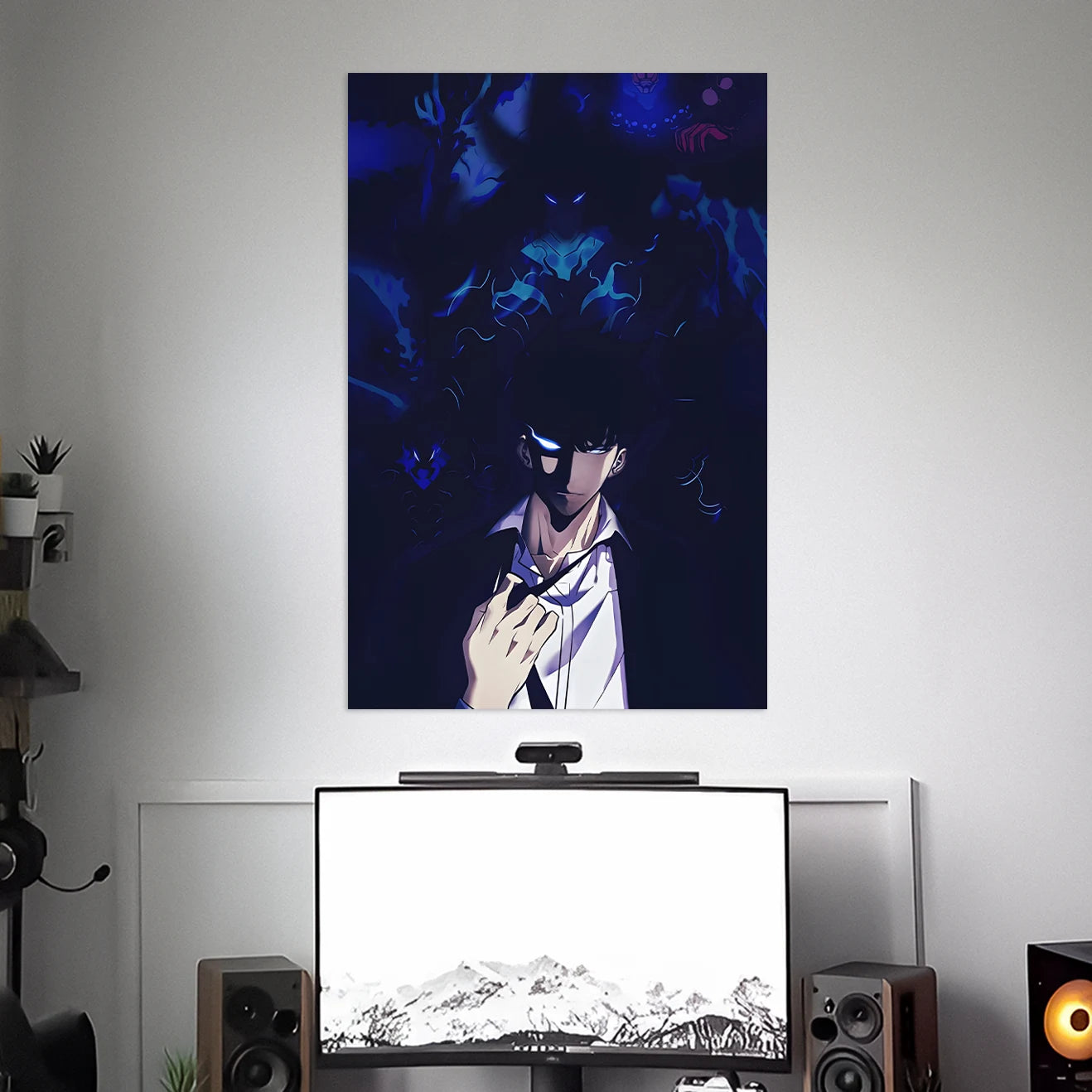SUNG JINWOO POSTER - 3 | SOLO LEVELING POSTERS | ANIME POSTERS BLUMUN