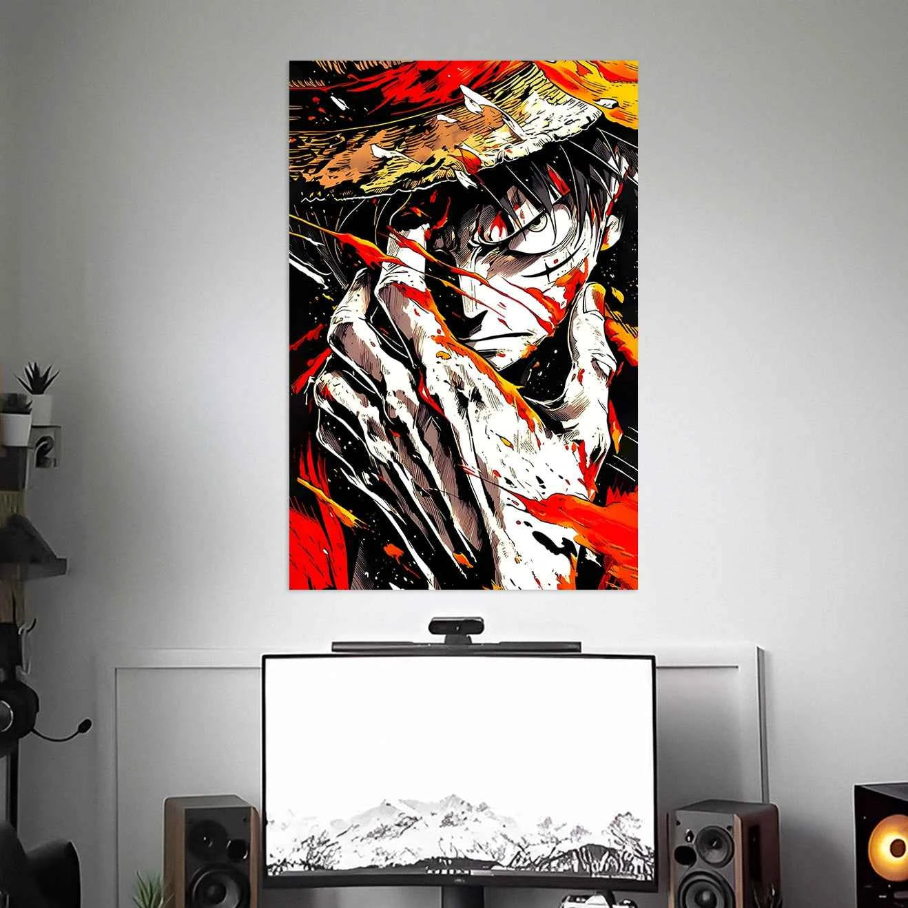 MONKEY D. LUFFY POSTER - 2 | ONE PIECE POSTERS | ANIME POSTERS