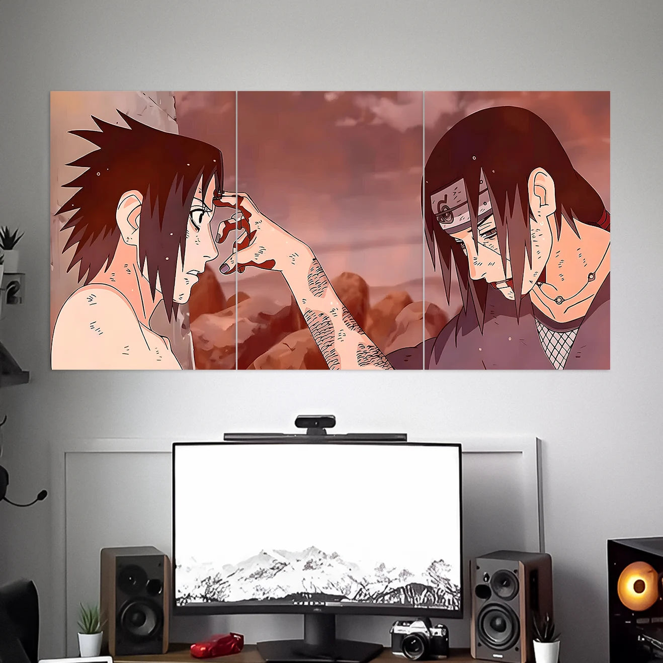 ITACHI & SASUKE POSTER - 1 | NARUTO POSTERS | ANIME POSTERS | 3 PIECE SET BLUMUN