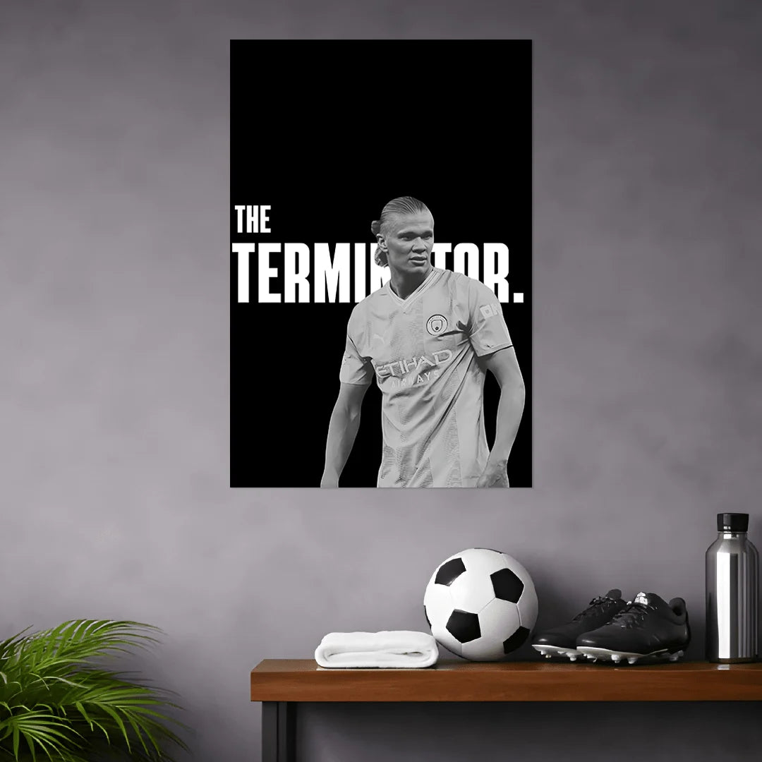 ERLING HAALAND POSTER | FOOTBALL POSTERS - 4 | BLUMUN