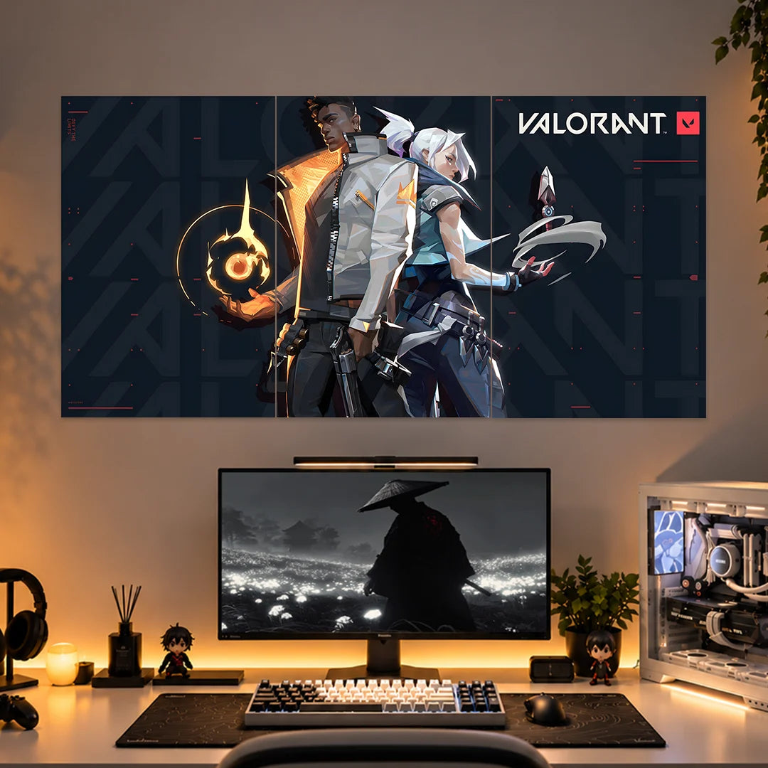 VALORANT POSTER - 2 | GAMING ROOM POSTERS | 3 PIECE SET BLUMUN