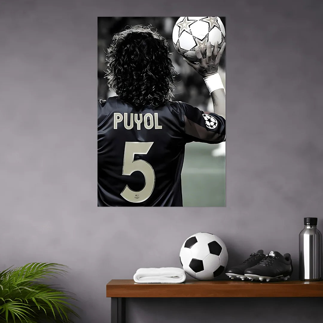 CARLES PUYOL POSTER - 1 | FOOTBALL POSTERS