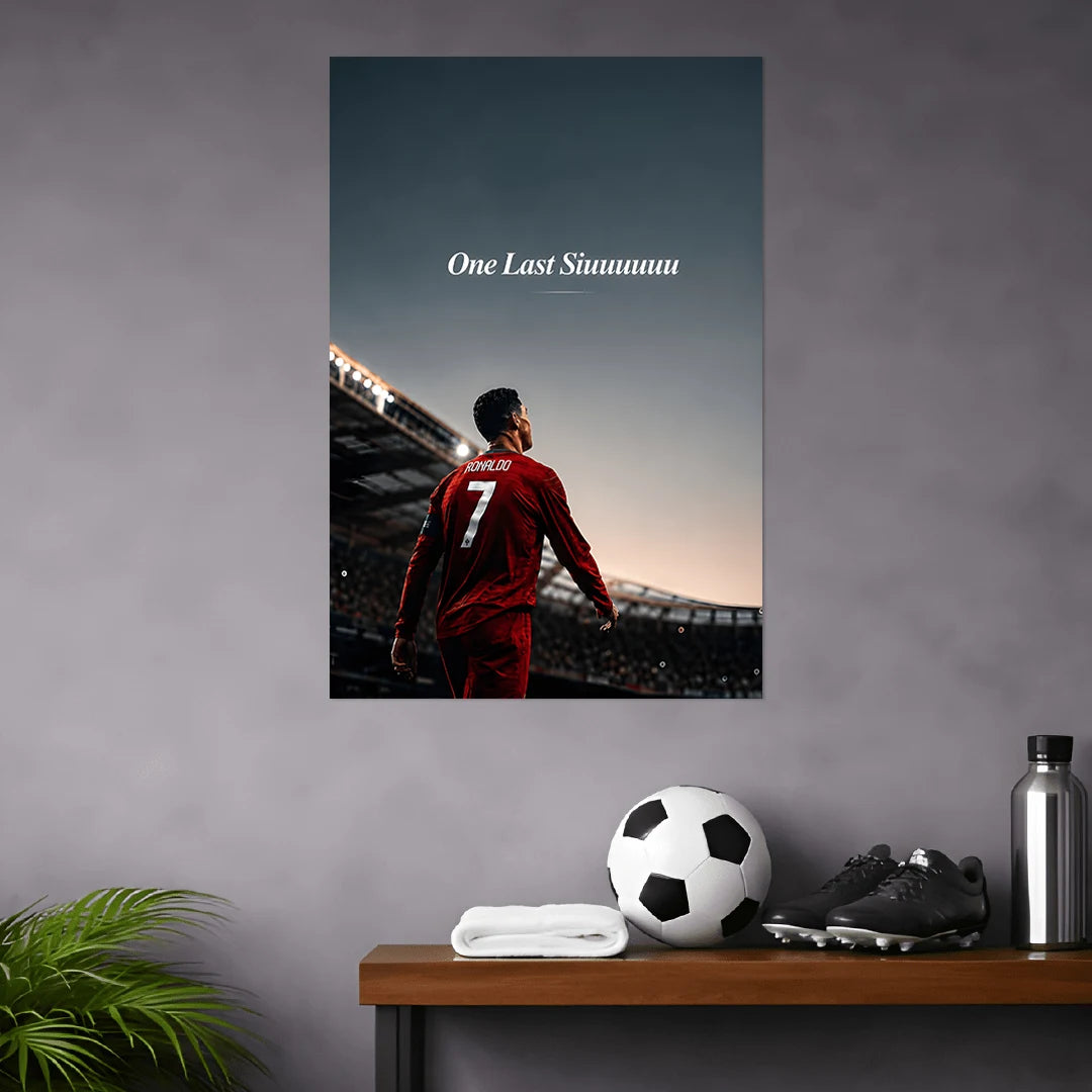 RONALDO POSTER - 23 | FOOTBALL POSTERS BLUMUN