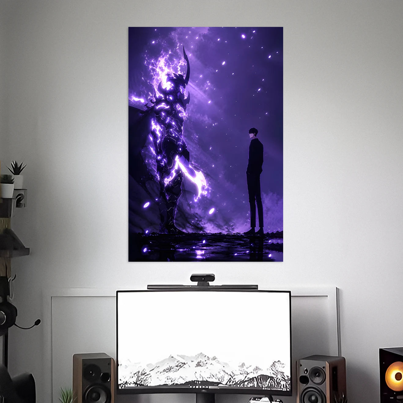 SUNG JINWOO POSTER - 4 | SOLO LEVELING POSTERS | ANIME POSTERS BLUMUN