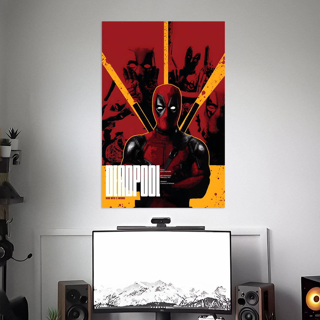 DEADPOOL POSTER - 1 | MARVEL POSTERS BLUMUN