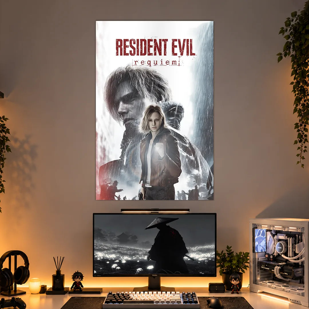 RESIDENT EVIL REQUIEM POSTER - 2 | GAMING ROOM POSTERS BLUMUN