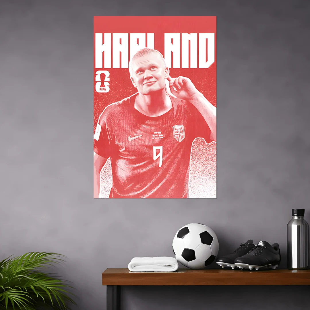 ERLING HAALAND POSTER | FOOTBALL POSTERS - 8 | BLUMUN