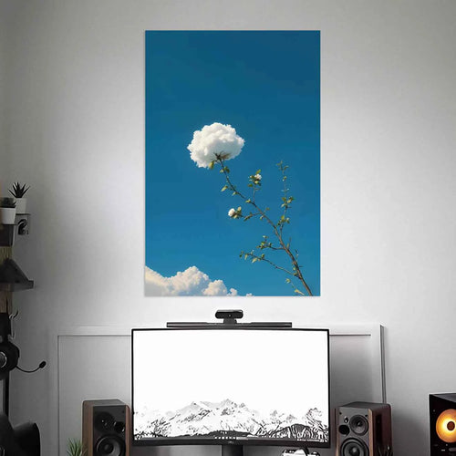 CLOUD BLOOM POSTER | WALL ART | NATURE POSTERS