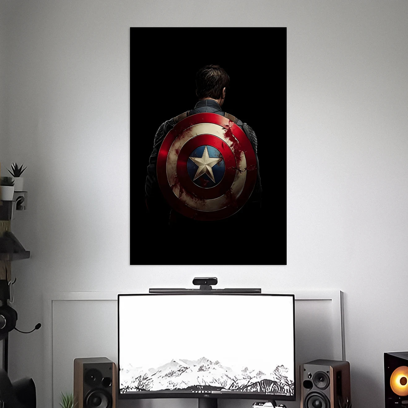 CAPTAIN AMERICA POSTER - 5 | MARVEL POSTERS BLUMUN