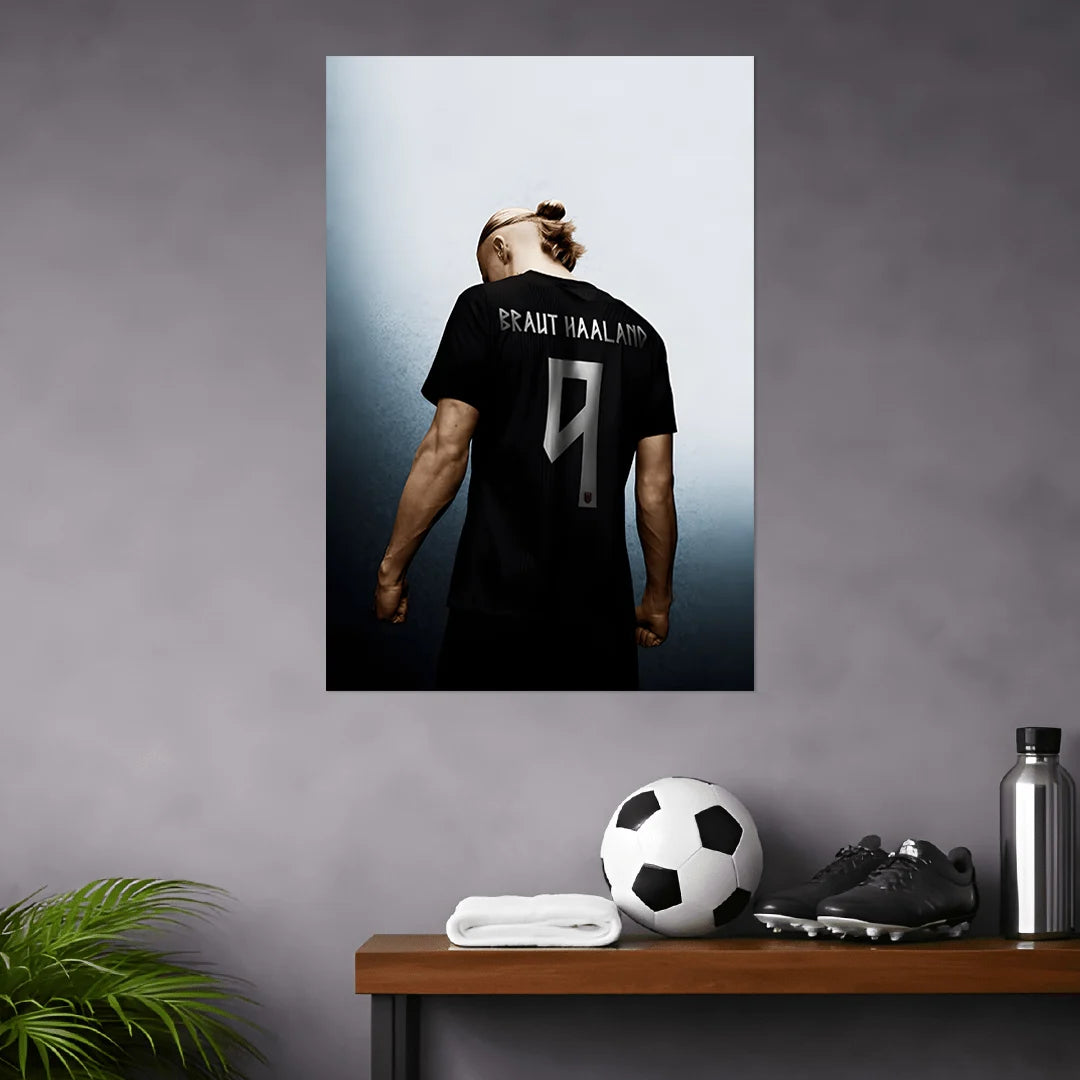 ERLING HAALAND POSTER | FOOTBALL POSTERS - 7 | BLUMUN
