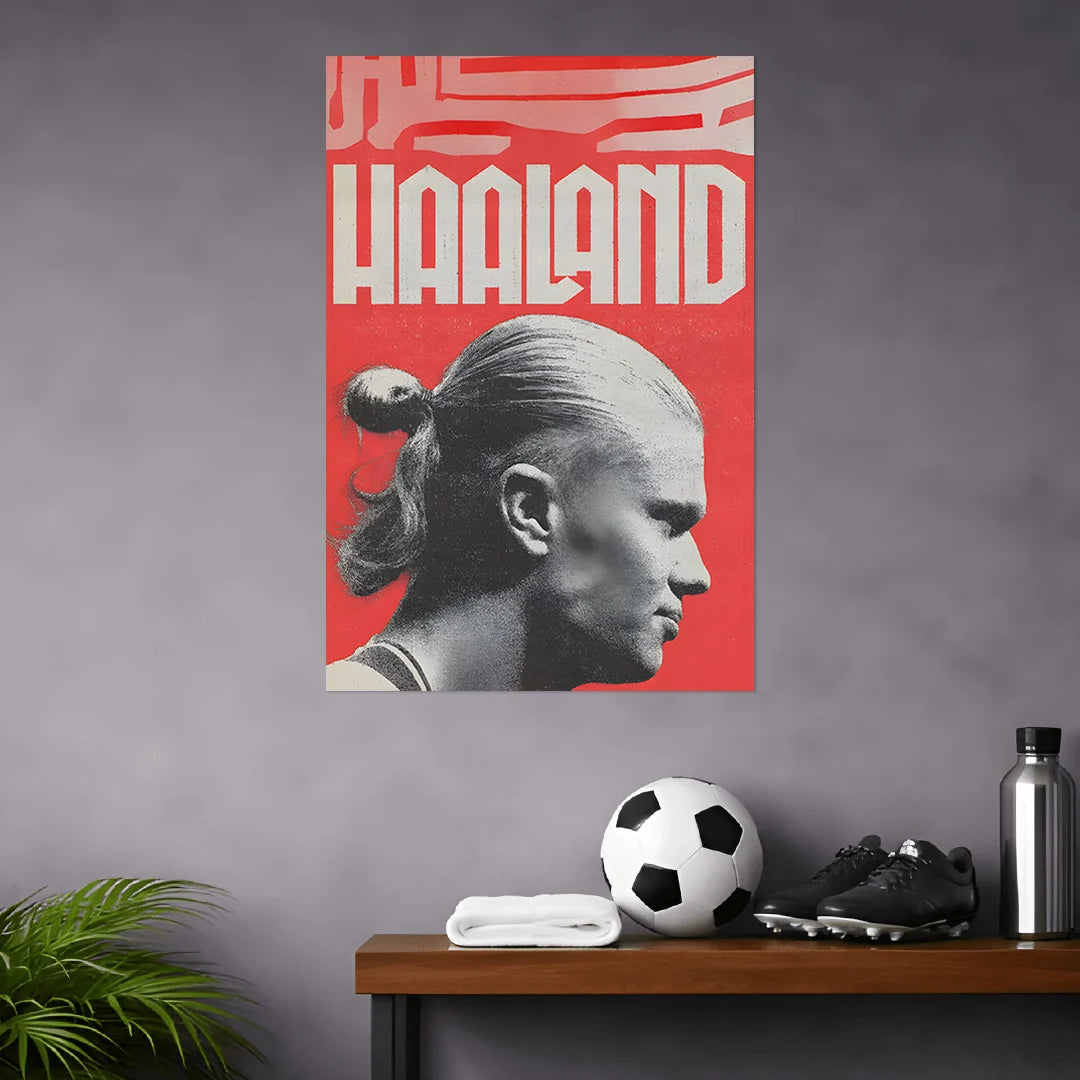 ERLING HAALAND POSTER | FOOTBALL POSTERS - 12 | BLUMUN