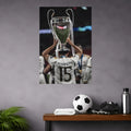 " HALA MADRID " REAL MADRID FOOTBALL CLUB POSTER | FOOTBALL POSTERS BLUMUN