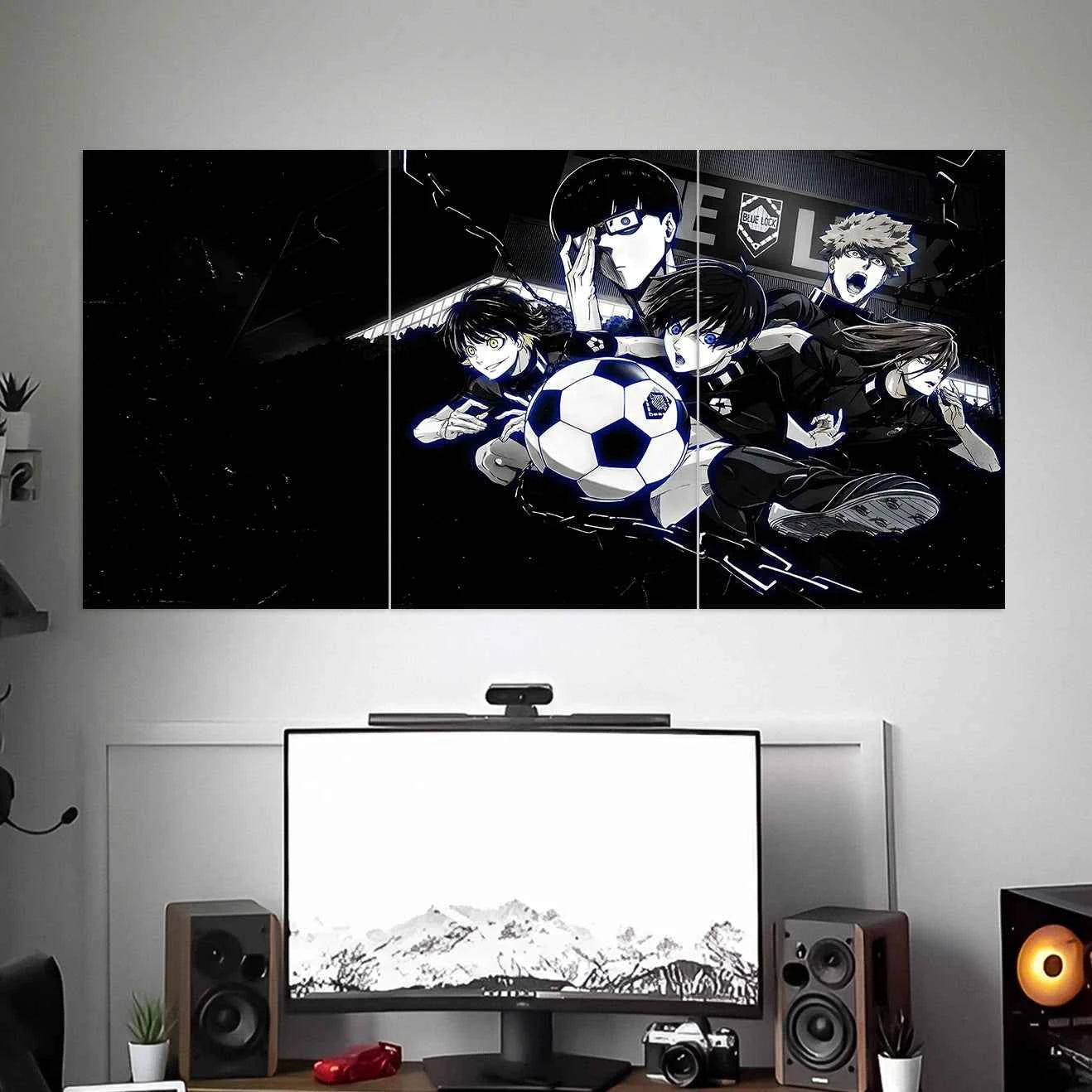 BLUE LOCK POSTERS - 1 | ANIME POSTERS | 3 PIECE SET