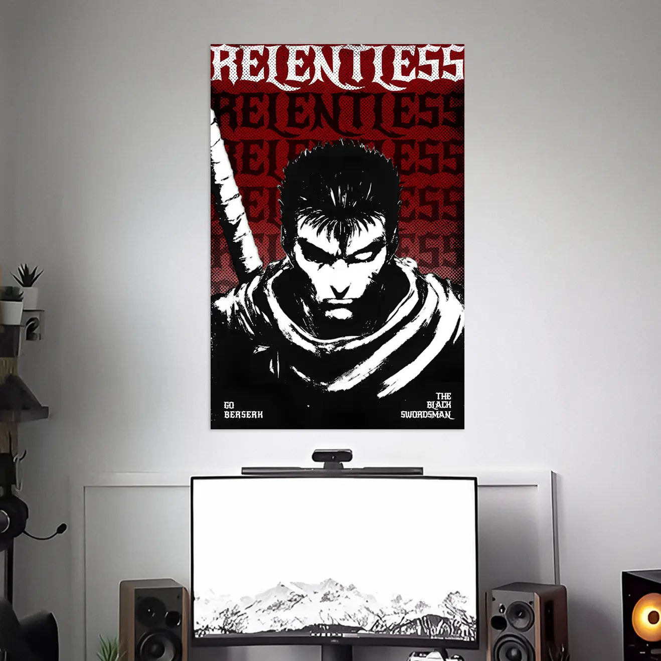 GUTS POSTER - 7 | BERSERK POSTERS | ANIME POSTERS BLUMUN