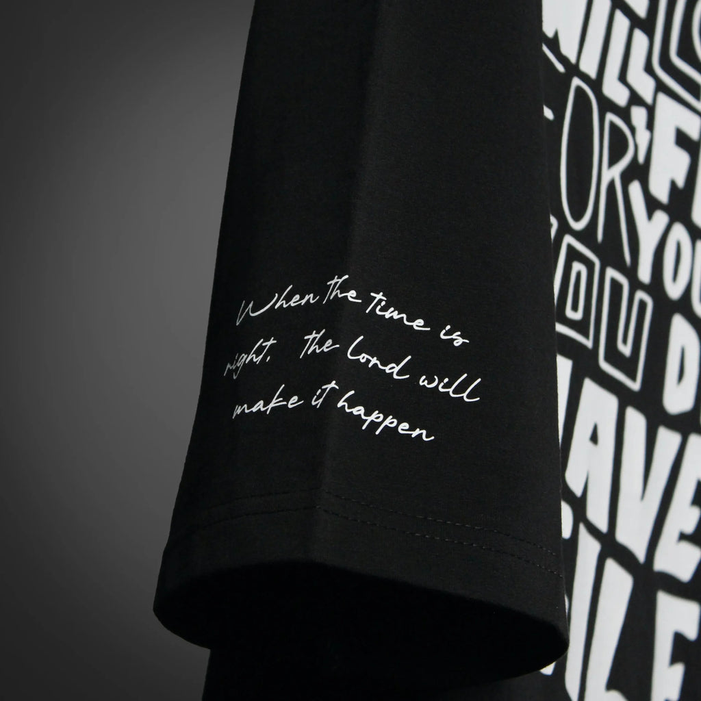 GOD'S PLAN OVERSIZED T-SHIRT