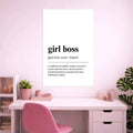 GIRL BOSS NOUN POSTER | GIRL BOSS POSTER