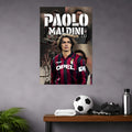 PAOLO MALDINI POSTER - 4 | FOOTBALL POSTERS