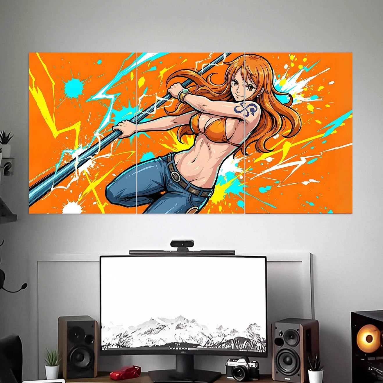 NAMI ONE PIECE POSTERS | ANIME POSTERS | 3 PIECE SET