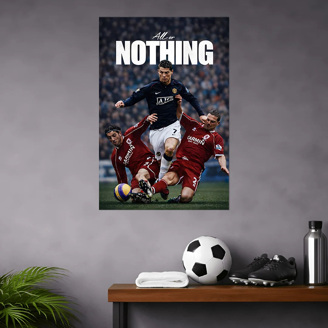RONALDO POSTER - 32 | FOOTBALL POSTERS BLUMUN